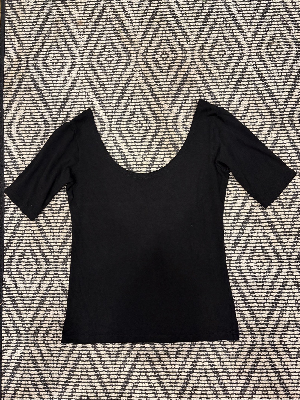 Buttercream Clothing Black Ballet Top Size Medium